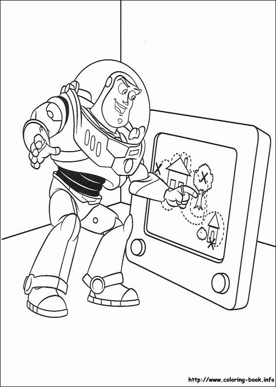 Toy Story kolorowanki